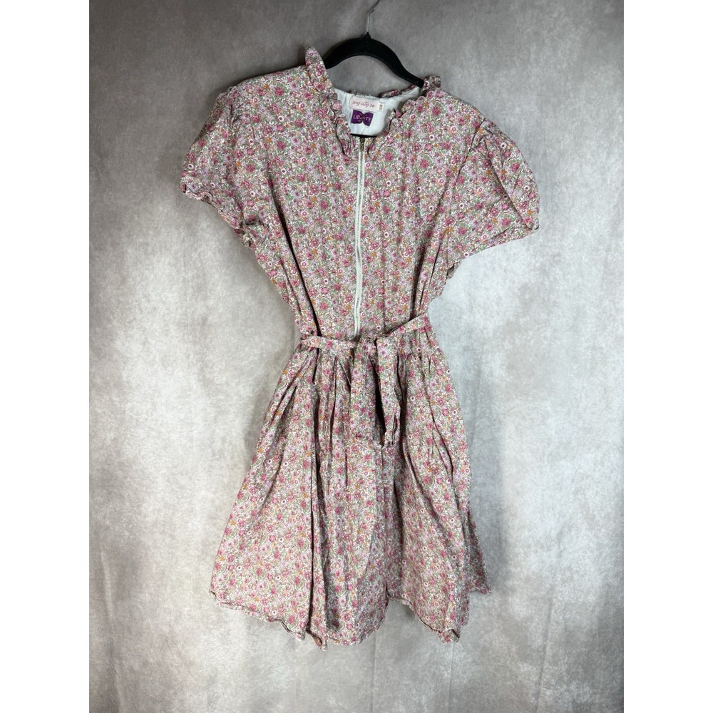 Ivy City Co Ditsy Floral Liberty London Bow Dress In Pink Women's Size 16W